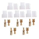 5pcs T-Type 2 Pin DC Power Connector Plug for VHF/UHF Yaesu Radio Cable Newly