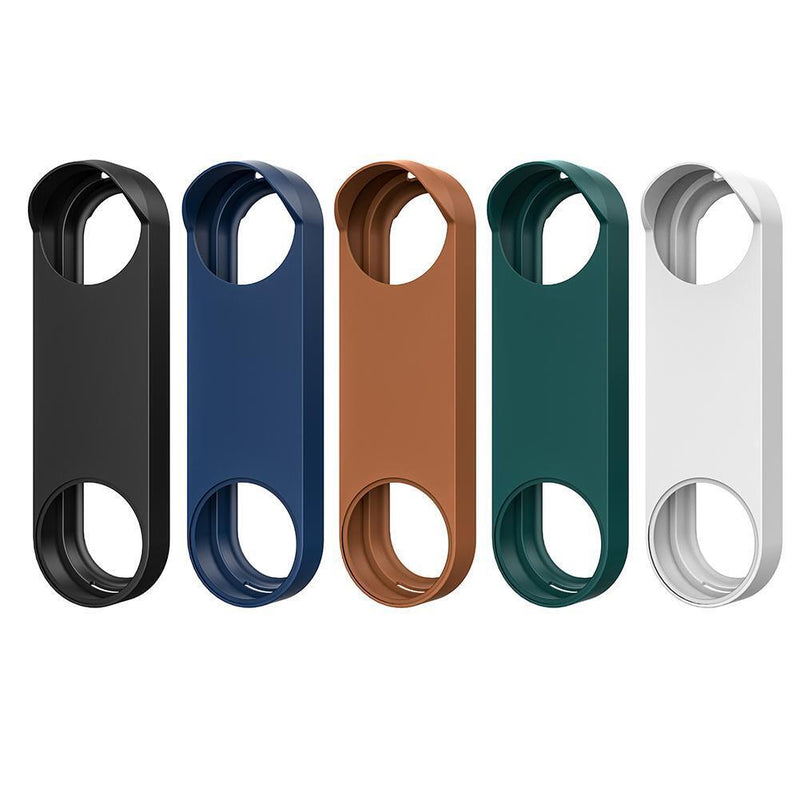 Doorbell Silicone Cover Case Doorbell Accessories for Google Nest (Brown)