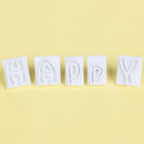 Fondant  Plastic Baking Tool Alphabet Letters Cake Mold Biscuit Cookie Cutter