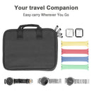 Portable Watch Strap Storage Box Smartwatch Band Bracelet Holder (Black) Newly