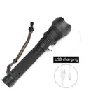 Light Focus USB Charging Powerful Flashlight Light Flashlight High Powe Torch