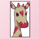 #A 14CT Partial Cross Stitch Animal Stamped DIY Embroidery Cotton Thread Needl