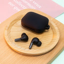 Bluetooth-Compatible Earphone Case w/ Hook for OnePlus Buds Pro (Black) Newly