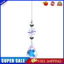 Crystal Bauhinia Gourd Pendant Drop Home Garden Car Decor (B)