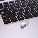 Mini Portable Key Ring Type Type-C USB3.1 Micro SD TF Memory Card Reader