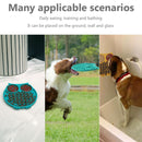 Dog Feeding Lick Mat Cat Feeder Licking Pad Slow Food Feeder Bowls (Blue) Newly