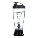 350ml Protein Shaker Mixing Cup Sports Training Automatic Bottle (Black) Newly
