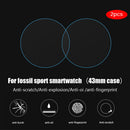 2pcs Tempered Glass Screen Protector Cover for Fossil Sport Smartwatch 43mm Film