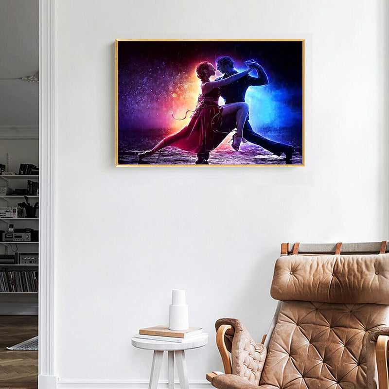 Dancing 50x40cm Oil Paint By Numbers Picture Painting