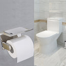 Bathroom Stainless Steel Mobile Phone Paper Towel Holder Storage Organizer Newly