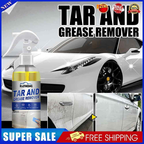 100ml Car Oil Tar Grease Cleaner Solvent Based Formula Exterior Cleaning Spray
