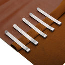 20pcs Stainless Steel Hem Clips Measuring Ruler Sewing Stitch Clips