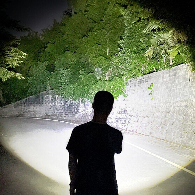 Multifunctional LED Camping UV Lights Outdoor Hiking Emergency Work Flashlight