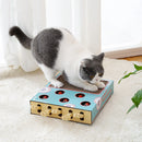 3"" 1 Cat Agility Toys for Indoor Kitten Plastic Whack A Mole Game Pet Products