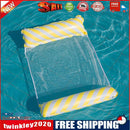 Floating Bed Inflatable Mattress Swimming Pool Beach Water Lounges (Yellow)