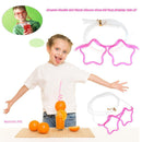 Creative Flexible Soft Plastic Glasses Straw Kid Party Drinking Tube (A) Newly