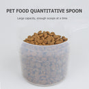 Cat Dog Food Spoon Handheld Feeding Quantitative Pet Measuring Cup Scoop Newly