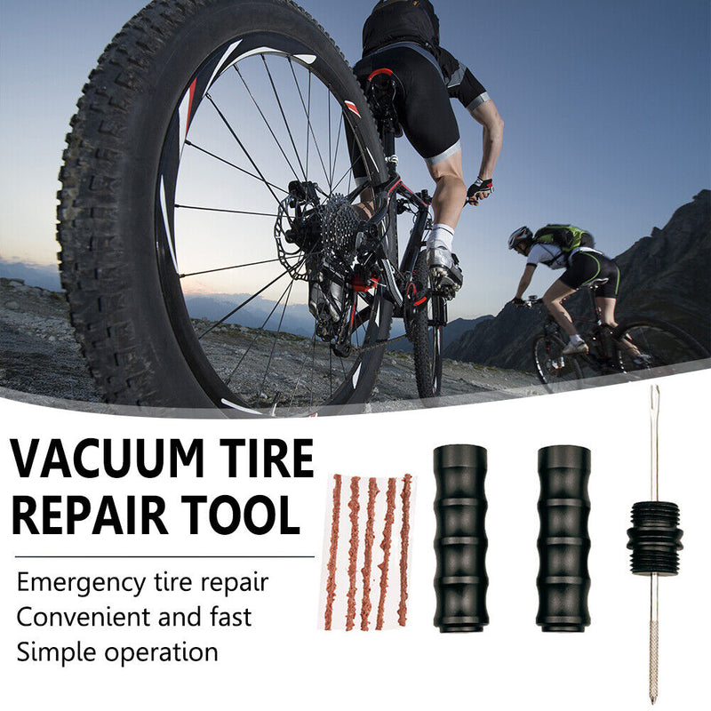 #A Emergency Tubeless Bicycle Vacuum Tire Repair Drill Bit Vacuum Tire Repair To