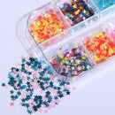 Colors Moon Flakes Holographic Nail Art Sequins Mirror Sparkly Nail Glitter