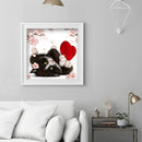 Diamond Painting Love Kitten Full Round Drill Picture of Rhinestone DIY Drawing