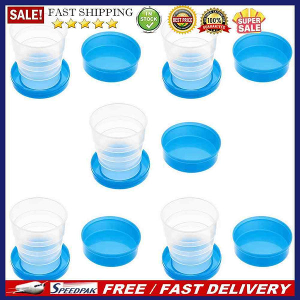 100ml Portable Folding Water Bottle Outdoor Travel Sports Bicycle Drinkware C