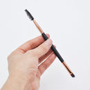 Multicolor Double Head Eyebrow Comb Makeup Brush Cosmetic Tools Eyelash Curl