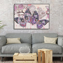 5D DIY Special Shaped Diamond Painting Butterfly Embroidery Craft Kit Home