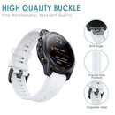 #A 26mm Silicone Strap for Garmin Fenix 7X/6X/5X/5X Plus/3/3 HR Smartwatch Bra