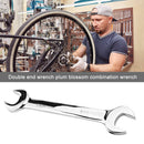 6x7mm Metal Open End Wrench Double Headed Spanner Machine Auto Repair Tools