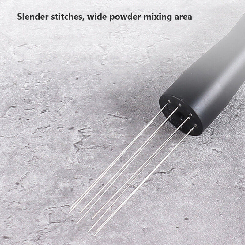 Stainless Steel Coffee Powder Tamper Distributor Coffee Stirrer Stirring To