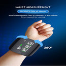 Tonometer Colorful Digital Wrist Voice Sphygmomanometer Blood Pressure Monitor