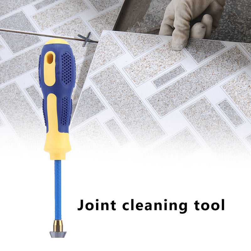 4 in 1 Ceramic Tile Grout Remover Drill Bit for Floor Wall Seam (Front)