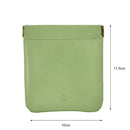 Women Wallets Napkin Tampon Bag Coin Purses Travel Cosmetic Bag (Green)