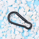 Hiking Black Packback Buckles Snap Clip Water Bottle Hooks Keychain D Carabiner