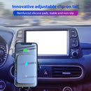 Wireless Car Charger 15W Fast Charging Auto-Clamping Car Phone Holder