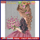 5D Diamond Painting Girl Partial Special Shape Drill Rhinestone DIY Home De