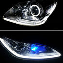 60cm DRL Soft Tube Car LED Headlight Running Strip Light Running Light Fog Lamp
