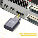 Virtual HDMI-compatible Dummy Adapter 1.4 DDC EDID Display Emulator for Miner (G