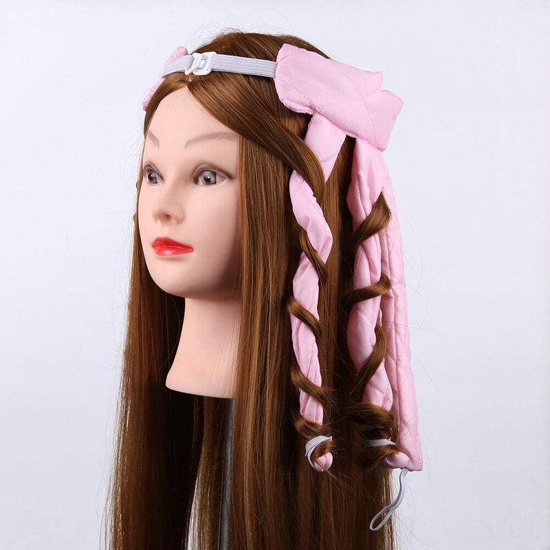 Sleeping No Heat No Damage Spiral Curlers Long Dense Hairs Soft Headband Rollers