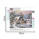 Landscape Full Round Diamond Painting Embroidery DIY Crafted Cross Stitch