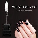 Ceramic Electric Manicure Tools Milling Cutter Bullet-shaped Nail Art Drill Bit