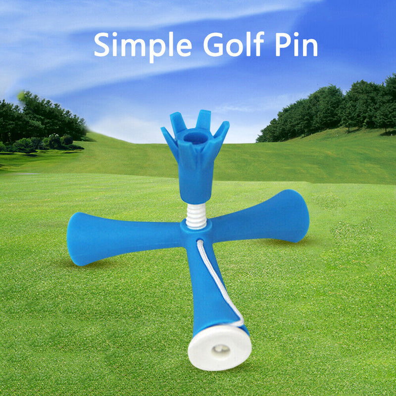 Training Practice Adjustable Golf Ball Holder 6 Claws Tripod Tees Golf Access