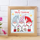 Oil Paint Christmas Goblin Picture Wall Artwork Home Decor Unique Gift Craft