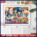 5D DIY Diamond Drawing Kits Full Round Drill Halloween Ghost Party Art (A5694)