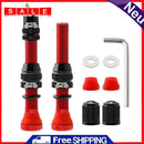 MTB Road Bike Air Valve Caps Set Leakproof Bicycle Tubeless Tire Valve Cover Cap
