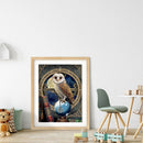 40x50cm Cross Stitch Full Embroidery Kit Owl Animal Home Art Decoration Stamped