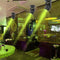 5pcs LED Stage Spotlight 85-265V 360 Degree KTV Bar Spot Beam Lamp  (Green)