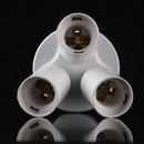 3/4 in1E27 Base Socket Splitter Light Lamp Bulb Adapter(E27-3E27)