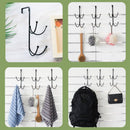 Type Free Punching Door Hooks Robe Hooks Storage Hanger Shower Hook Towel Rack