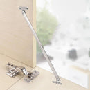 2pcs Furniture Cupboard Door Front Desk Foldable Lid Support Hinge Stay Hinges